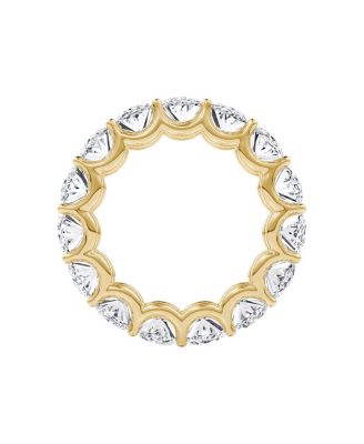 Eternity Band in 18K Gold, 7.5ctw Oval Lab Grown Diamonds