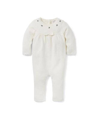 Girls' Embroidered Floral One-Piece - Baby