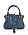 Tapestry Blue Grain Leather