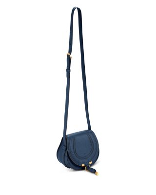 Marcie Small Leather Saddle Bag