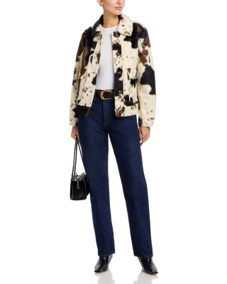 Cow Print Jacket