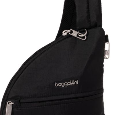 The Travel Smart Edit Securtex Anti Theft Half Moon Sling Bag