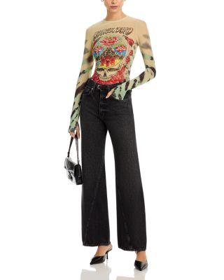 x Grateful Dead Delaina Long Sleeved Crewneck Tee