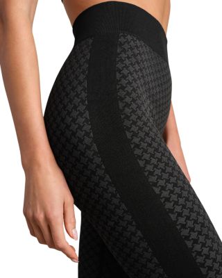 Apr&egrave;s Houndstooth Seamless Leggings