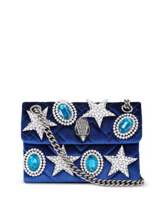 Kensington Mini Embellished Velvet Convertible Crossbody