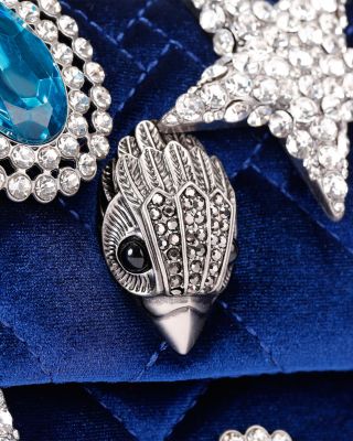 Kensington Mini Embellished Velvet Convertible Crossbody