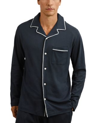REISS Aubrey Piped Pajama Set | Bloomingdale's