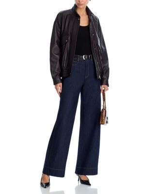 Betsy High Rise Wide Leg Jeans in Indigo