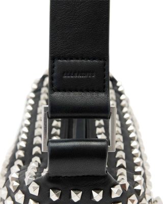 Vega Embossed Leather Mini Shoulder Bag