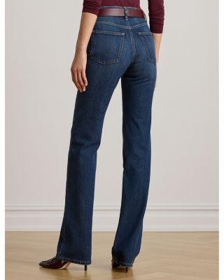 High Rise Straight Jeans