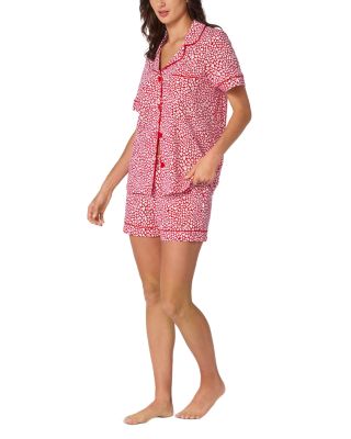 Bursting With Love Short Sleeve Pajama Set
