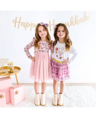  Hanukkah Blush Pink Tutu - Little Kid