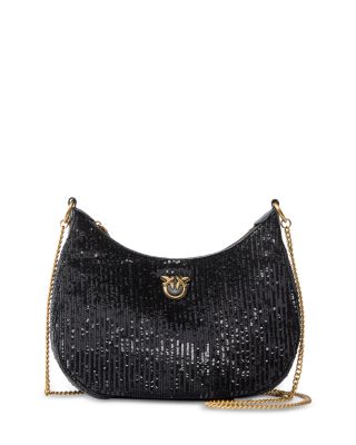 Half Moon Sequin Crossbody