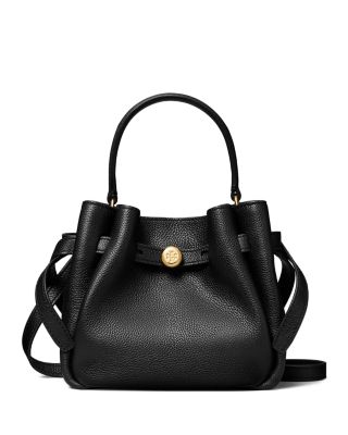 Romy Mini Leather Bucket Bag