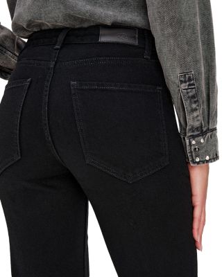 Alamitos High Rise Jeans in Blackout