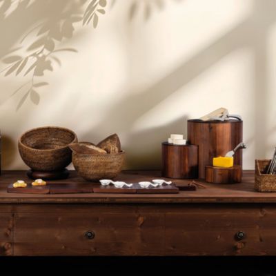 Radici Home Collection Rattan 10&amp;quot; Bowl