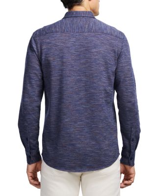 Storrs Long Sleeve Button Front Knit Shirt