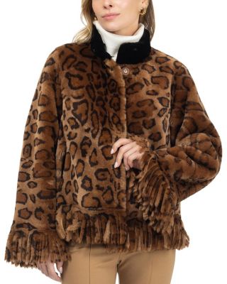 Shearling Lamb Jacket with Fringes