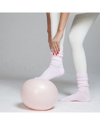 Baby Pink Cloud Grip Socks - thumbnail 4