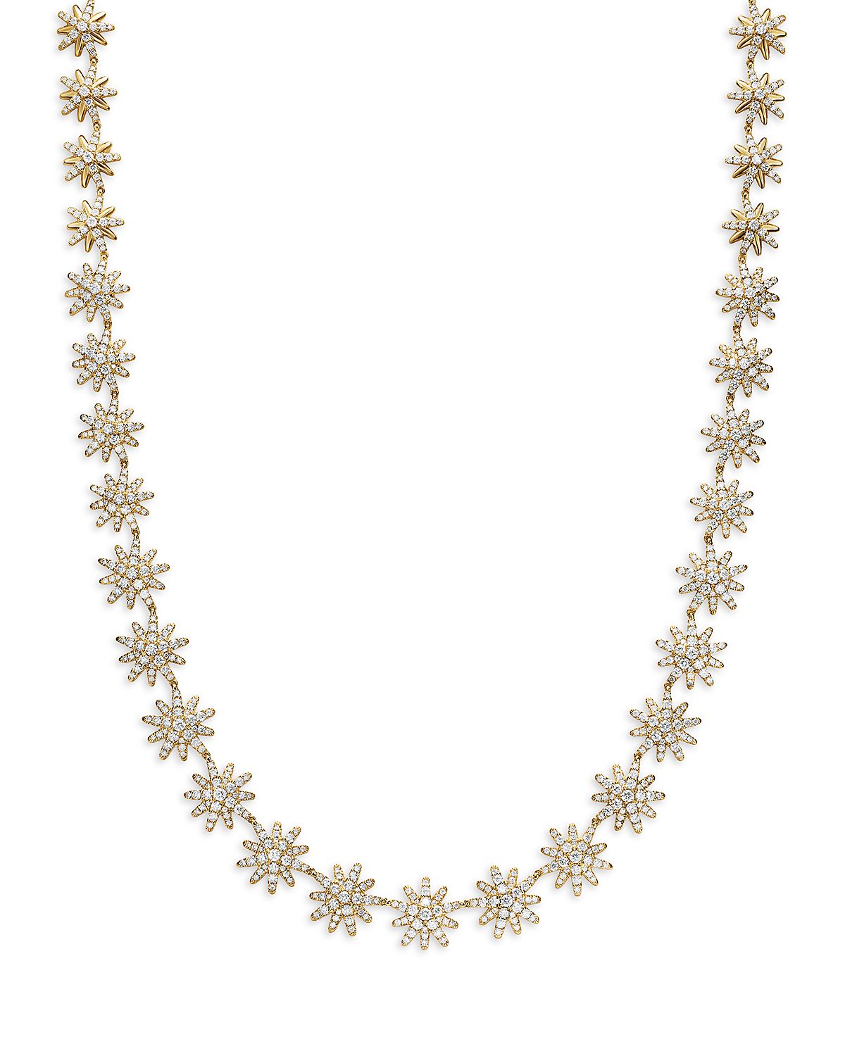 David Yurman Starburst Tennis Necklace