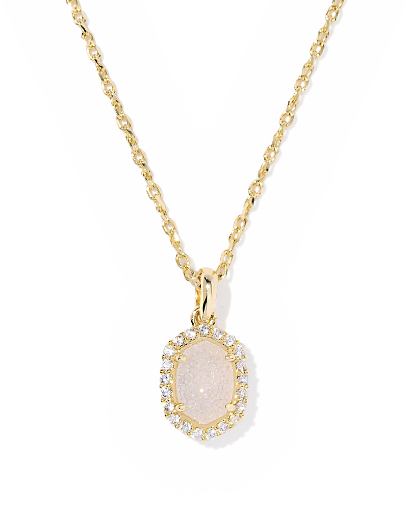Kendra Scott Daphne Pave & Stone Pendant Necklace, 16-19 In Gold