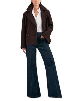 Addie Short Wool Coat 