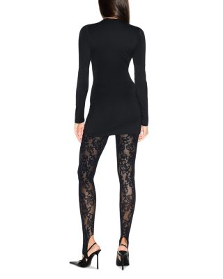 Smooth Layers Plunge Mini Dress