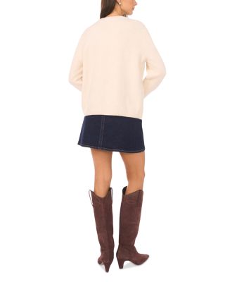 Rose Crewneck Pullover Sweater