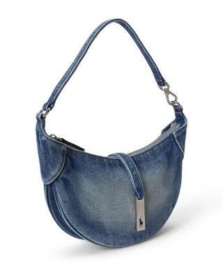 Polo ID Mini Denim Shoulder Bag