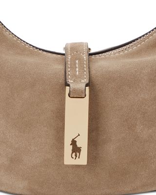 Polo ID Mini Suede Shoulder Bag