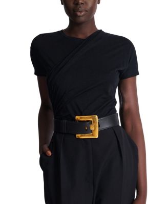 Anthem Calfskin Leather Belt