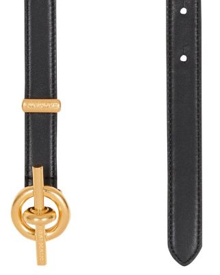 Calfskin T-Bar Belt