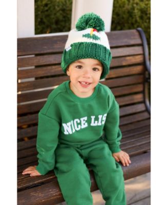 Boys' Golf Flag Bobble Hat - Big Kid