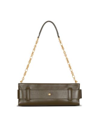  Anthem Calfskin Leather Clutch