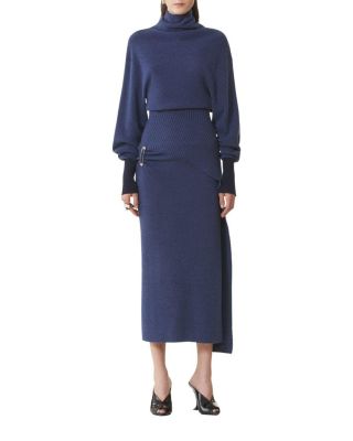  Wool and Cashmere Midi Dress