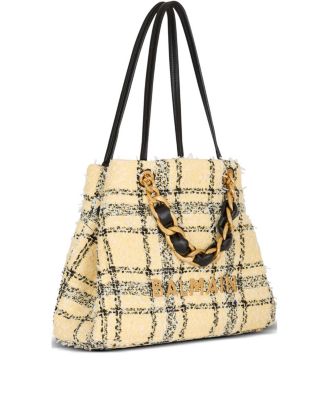 Plaid Tweed 1945 Tote Bag