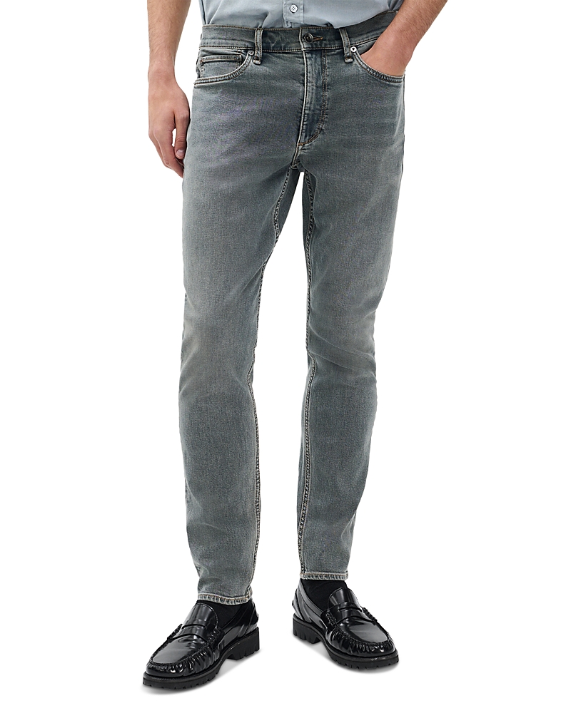 rag & bone Slim Fit 2 Authentic Stretch Jeans in Granite Blue