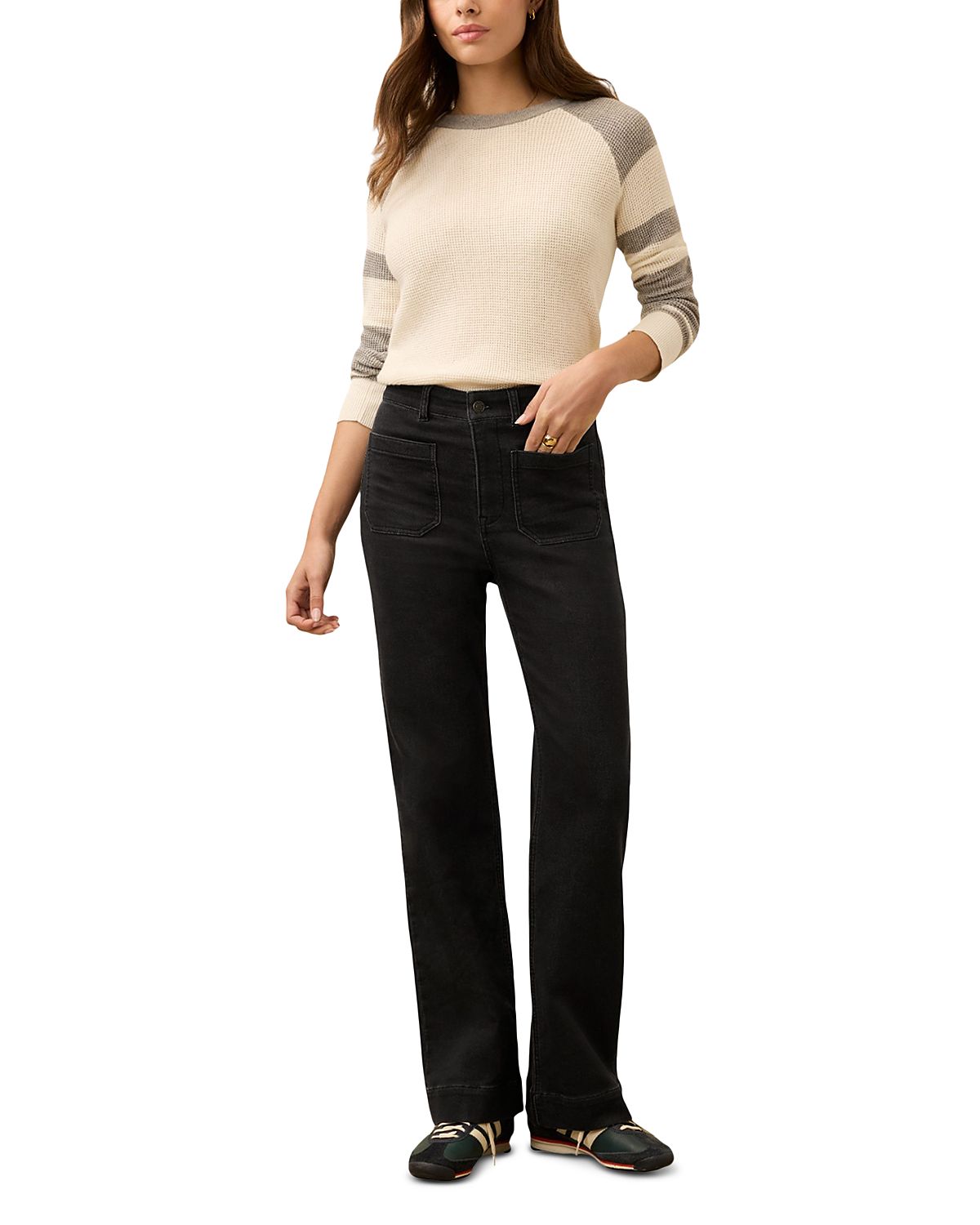 Faherty Stretch Terry Patch Pocket Pants