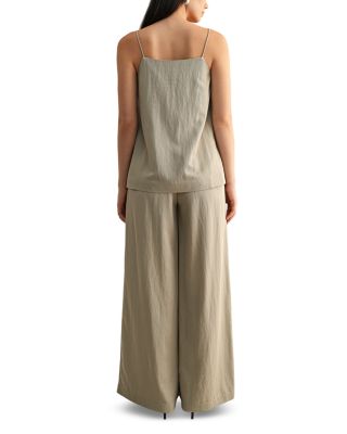 Side Slit Tunic Top & Wide Leg Pants