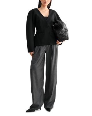 Balloon Sleeve Blazer