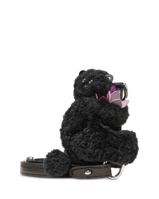 Shearling Bear Crossbody