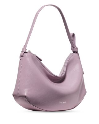Loop Glazed Leather Shoulder Bag