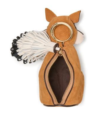 Critters Ginger Fox Leather Coin Purse