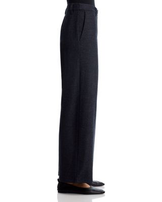 Wool Wide Leg Pants
