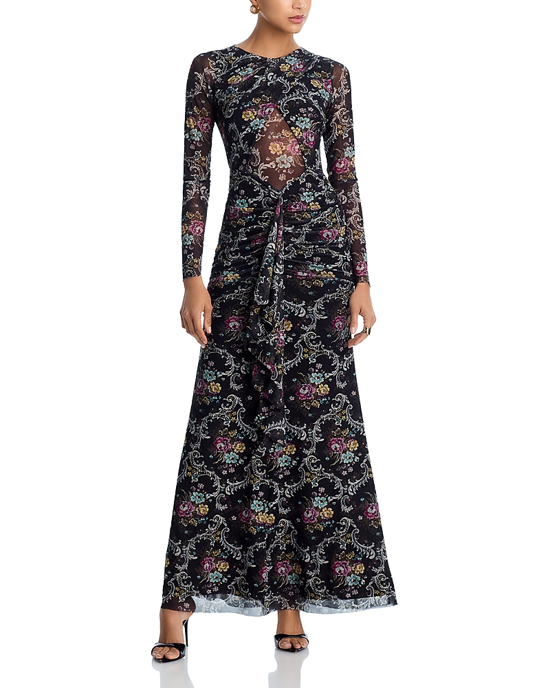 Afrm Daysa Maxi Dress In Multi