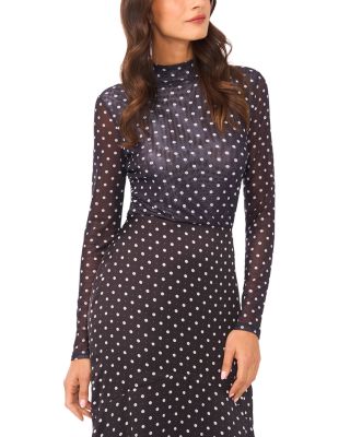 Turtleneck Fitted Long Sleeve Top