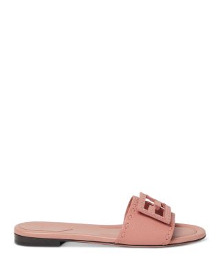 Women's Baguette Leather Selleria Slides
