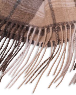 Emy Check Wool & Cashmere Scarf