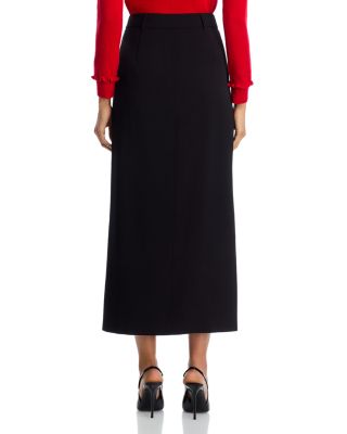 Harry Front Slit Midi Skirt