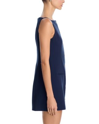 Azra Twill Square Neck Mini Dress